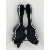 Estuche Guitarra ABS Rapsody Negro y Rayas