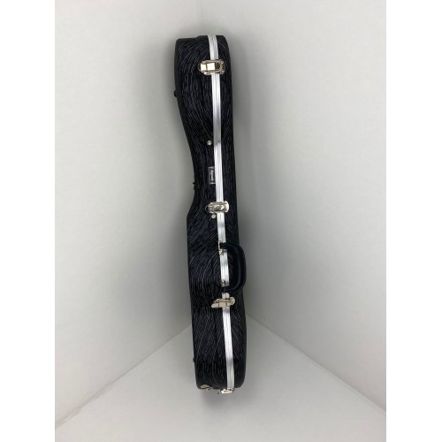 Estuche Guitarra ABS Rapsody Negro y Rayas