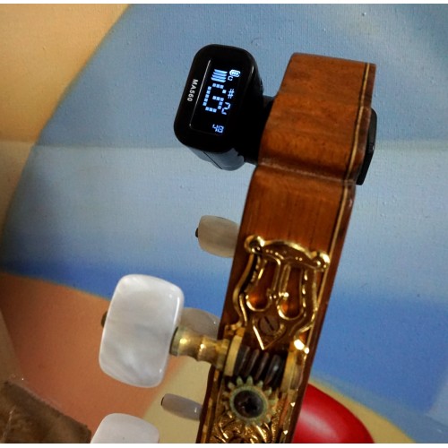 ▷ Afinador de Pinza para Guitarra Clásica y Flamenca HT-MA560