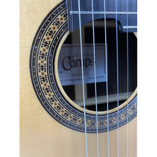Guitarra Flamenca Camps FL-11-C Negra Flex BL