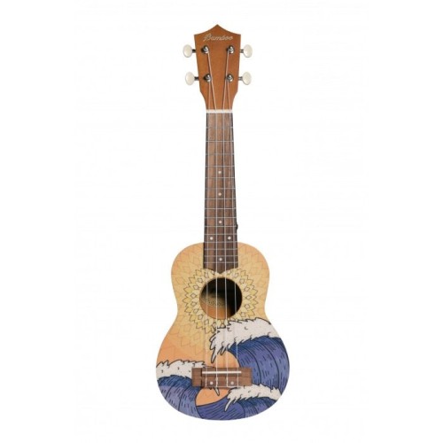Ukelele Soprano Bamboo b1e-wv Wave