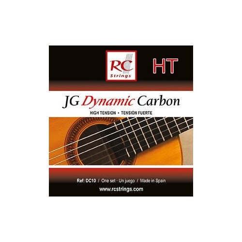 Royal Classics DC10 Dynamic Carbon Tensión Fuerte Juego de Cuerdas para