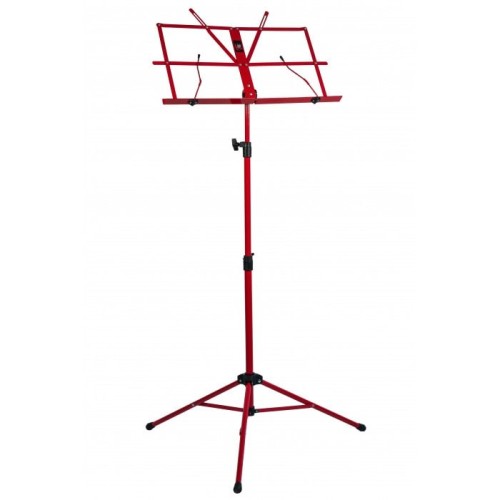 Atril TCM MS-531RD Rojo con Funda