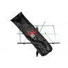 Atril TCM MS-531BK Negro con funda