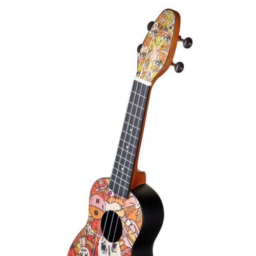 Ukelele soprano K2-VP modelo Voodoo Puppet