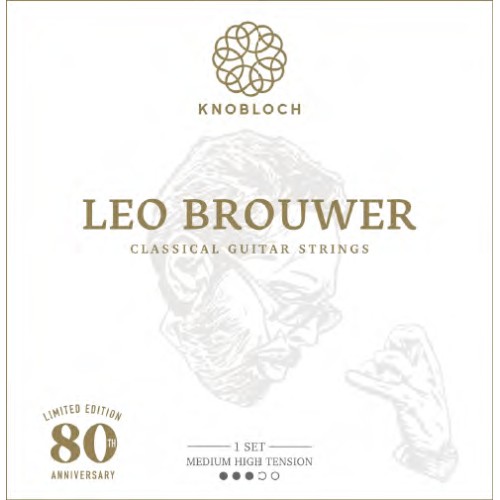 KNOBLOCH LEO BROUWER 400LB MEDIUM-HIGH Juego de Cuerdas para guitarra