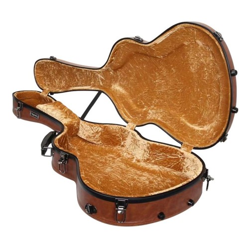 Estuche Guitarra Rapsody Elegance marrón