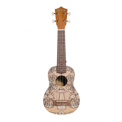 Ukelele Soprano Bamboo Terra BIE-TE