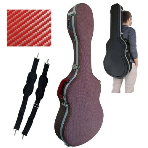 Estuche ABS Cibeles Rojo Cuadritos