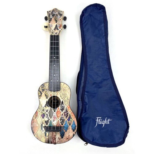 Ukelele de soprano Flight Abs Deluxe