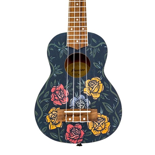 Ukelele Soprano Bamboo B1E-RR Rock & Roll