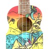 Ukelele de soprano Bamboo Hot Caribe B1E-HC