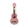 Ukelele de soprano Bamboo Pink Mandala B1E-PM