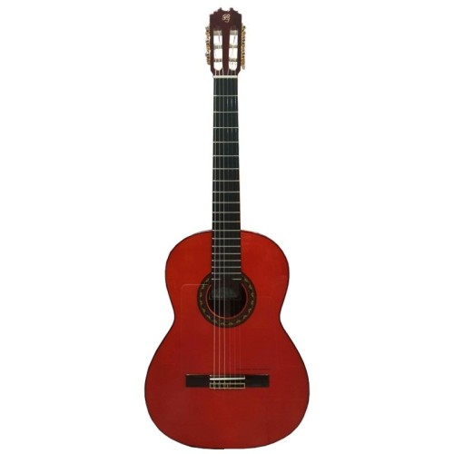 GUITARRA FLAMENCA PRUDENCIO SÁEZ 24 ROJO BRILLO