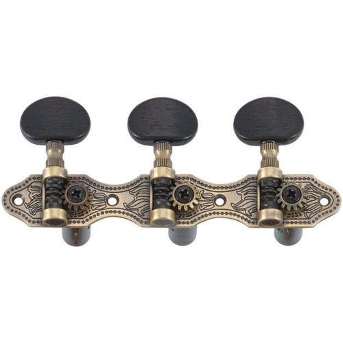Clavijero Luthier Brass Palomilla Negra