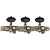 Clavijero Luthier Brass Palomilla Negra