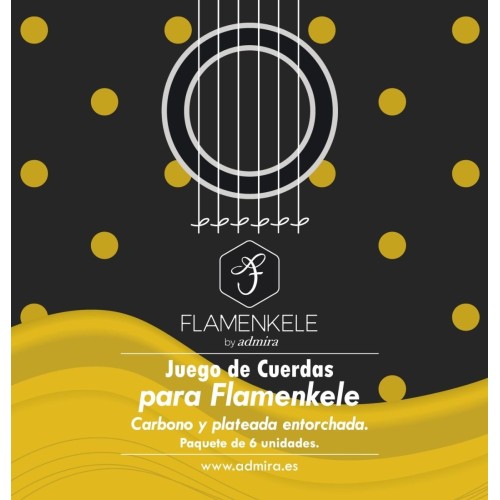 JUEGO DE CUERDAS ADMIRA FLAMENKELE