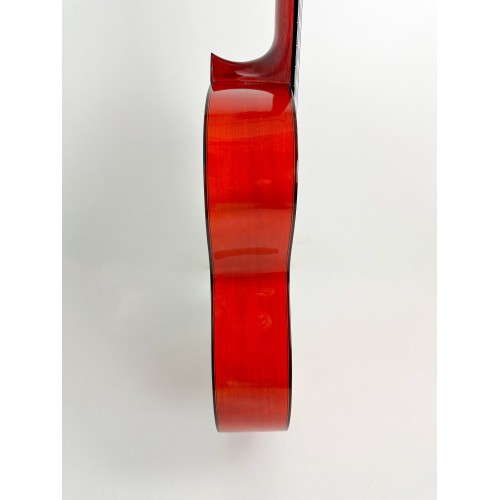 Guitarra Flamenca Hermanos Sanchis Solea Ciprés Roja con tapa de pino