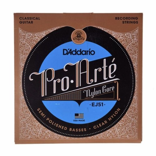 D´addario Pro-Arté EJ51 Juego de Cuerdas para Guitarra Clásica-Flamenca