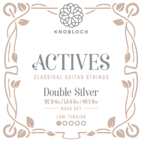 Juego de Bordones Knobloch 200 ADN Nylon SN. Tensión Baja para Guitarra
