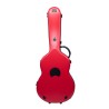 Estuche Guitarra Bam Classic Rojo 8002SRG para Guitarra Clásica y Flamenca