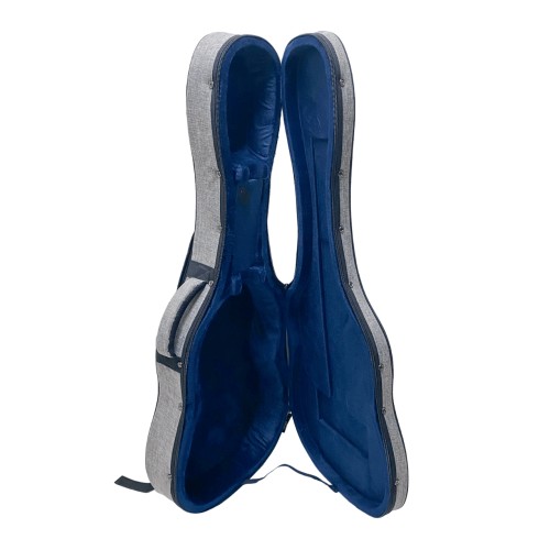 Estuche Foam Cibeles Gris Jaspeado para guitarra clásica y falmenca