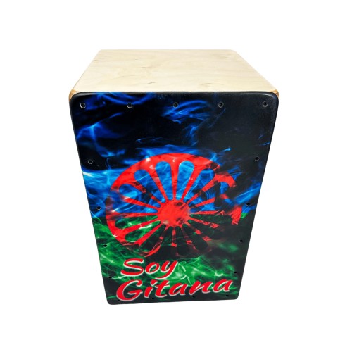Cajón Flamenco Soy Gitano de Abedul