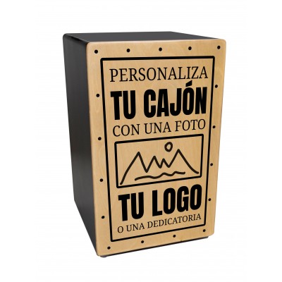 Cajón flamenco personalizado con tu foto