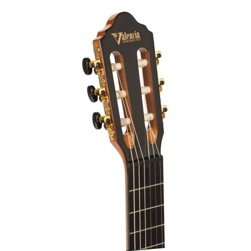 GUITARRA CLASICA VALENCIA VC274 4/4 MODELO BRILLO
