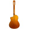 ATF-17BE CUT - GUITARRA FLAMENCA ANTONIO DE TOLEDO EN CIPRES CUTAWAY FISHMAN TAPA DE PINO ABETO. Incluye funda 20mm