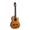 GUITARRA CLASICA ANTONIO DE TOLEDO AT-15CECUT EN PALOSANTO CUTAWAY FISHMAN TAPA DE CEDRO