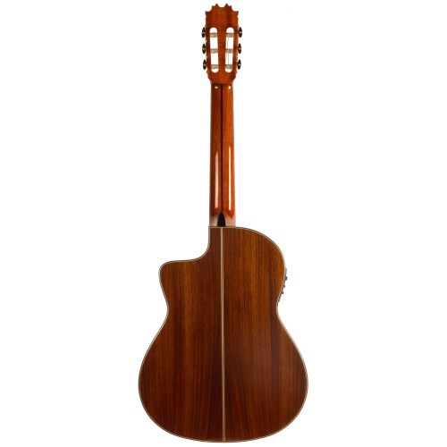GUITARRA CLASICA ANTONIO DE TOLEDO AT-15CECUT EN PALOSANTO CUTAWAY FISHMAN TAPA DE CEDRO