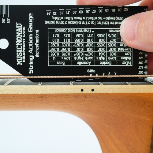 HERRAMIENTA PARA CALIBRAR ALTURA DE CUERDAS GUITARRA MUSICNOMAD MN602