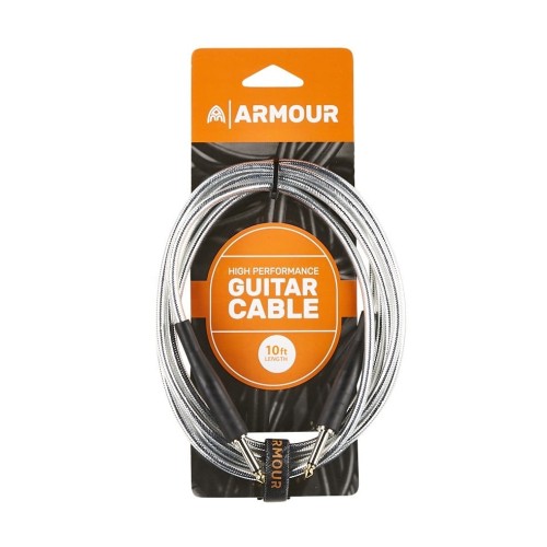 GC10S CABLE JACK - JACK 3M PLATA TRANSPARENTE  ASHTON