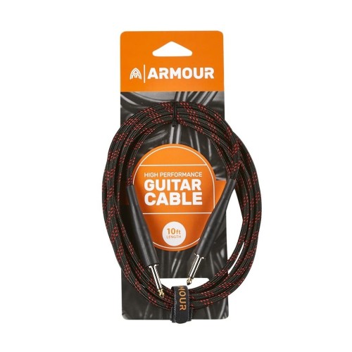 CABLE JACK - JACK 3M TELA ROJO Y NEGRO GW10R