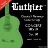 Luthier Concert Silver Set 50 Juego de Cuerdas Guitarra