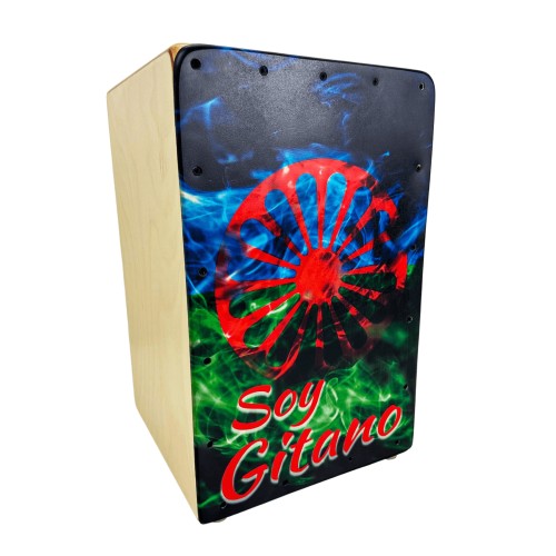 Cajón Flamenco Soy Gitano de Abedul