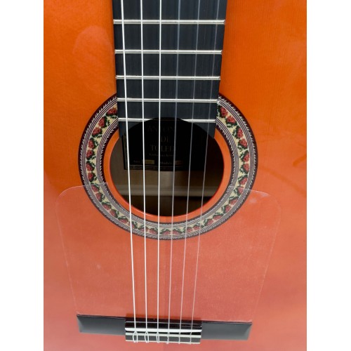 GUITARRA FLAMENCA ANTONIO DE TOLEDO ATF-17BR EN CIPRES TAPA DE PINO ABETO ROJA. Incluye funda 20mm