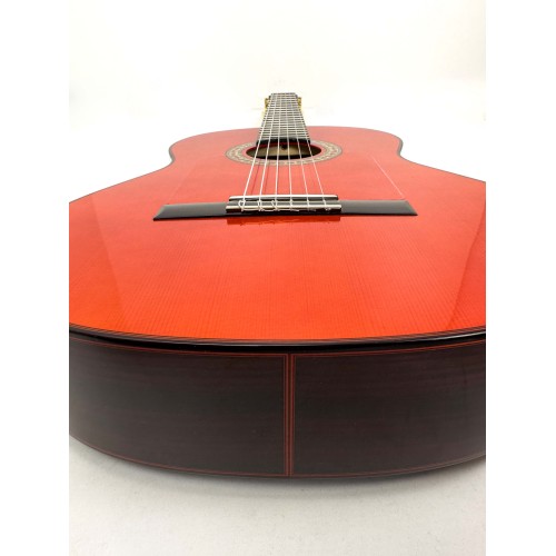 ATF-17NR - GUITARRA FLAMENCA ANTONIO DE TOLEDO EN PALOSANTO TAPA DE PINO ABETO ROJA. Incluye funda 20mm