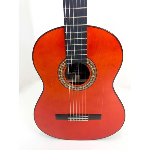ATF-17NR - GUITARRA FLAMENCA ANTONIO DE TOLEDO EN PALOSANTO TAPA DE PINO ABETO ROJA. Incluye funda 20mm