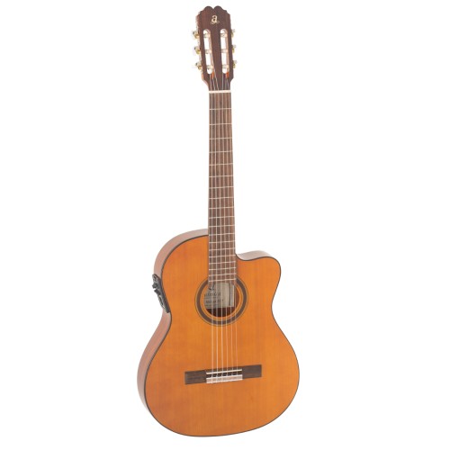 GUITARRA CLÁSICA ADMIRA MÁLAGA ELECTRIFICADA CUTAWAY CUERPO ESTRECHO FISHMAN SERIE CONSERVATORIO