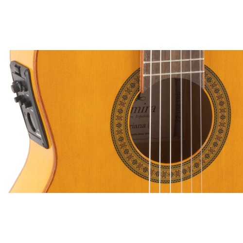 GUITARRA CLÁSICA ADMIRA TRIANA SERIE FLAMENCO ELECTRIFICADA CON EQ-6