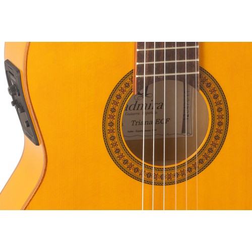 GUITARRA CLÁSICA ADMIRA TRIANA SERIE FLAMENCO ELECTRIFICADA CUTAWAY FISHMAN
