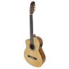 GUITARRA CLÁSICA ADMIRA ALBA 4/4 ELECTRIFICADA CON CUTAWAY ZURDA SERIE INICIACIÓN BRILLO
