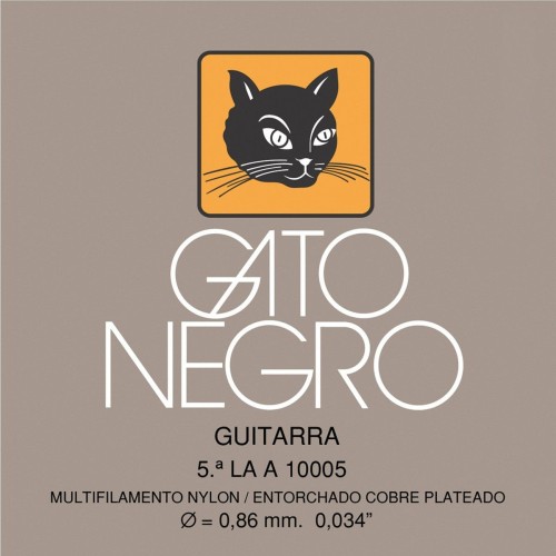 5ª CUERDA CLÁSICA (LA) GATO NEGRO NYLON