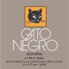 4ª CUERDA CLÁSICA (RE) GATO NEGRO ENTORCHADO PLATEADO