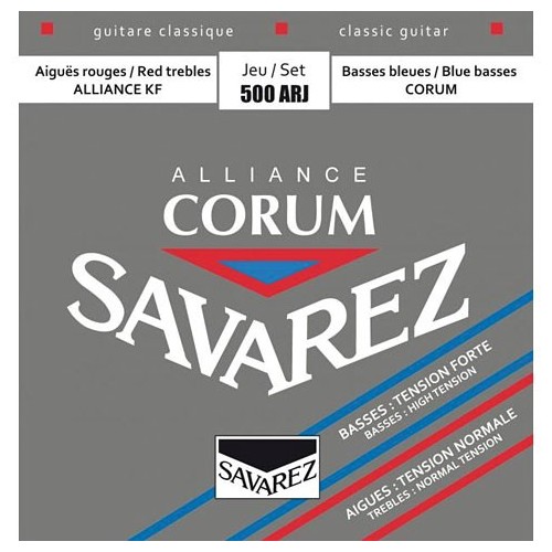 Juego de Cuerdas para Guitarra Savarez 500ARJ Corum Alliance