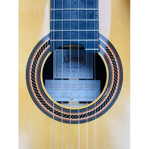 Guitarra Flamenca Camps Primera Negra-A 2021