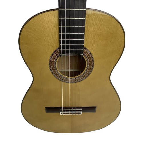 Guitarra Flamenca Hermanos Sanchís Solea Ciprés Oro Viejo