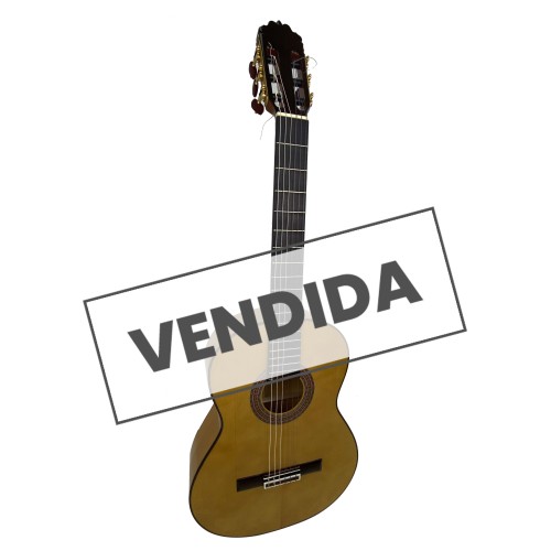 Guitarra Flamenca Hermanos Sanchís Solea Ciprés Oro Viejo
